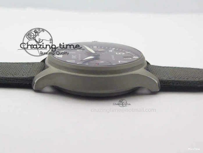 MIROTIME 0428 SunProtective Big Pilot Real PR IW500910 “Patrouille Suisse” ZF 1:1 Best Edition On Gray Nylon Strap 7278